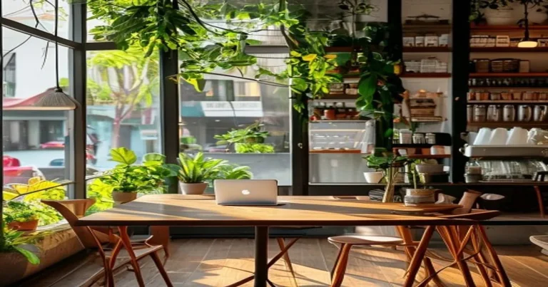 Laptop-friendly cafe in Thao Dien, Ho Chi Minh City